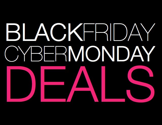 Black friday and cyber monda deals